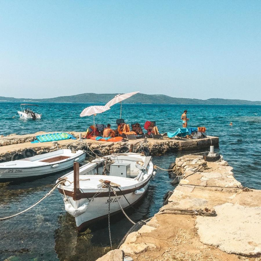 Luxury Beach Apartment W Sunset Sea Views Sibenik Exterior photo